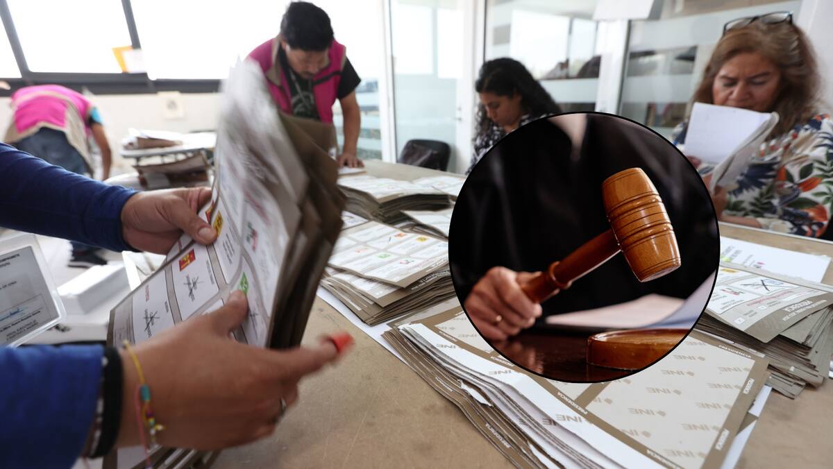 La presidenta del INE, Guadalupe Taddei, informó que el IPN entregó al organismo electoral 178 mil 33 aplicadores de líquido indeleble que se utilizarán en la elección del Poder Judicial. Foto: Canvas y Oscar Mireles