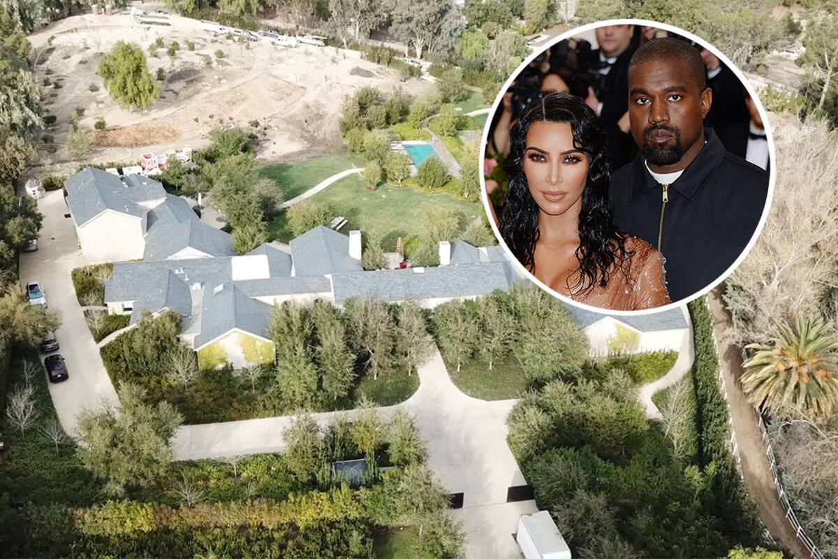 Kim Kardashian y Kanye West remodelan su mansión a pesar de rumores de divorcio