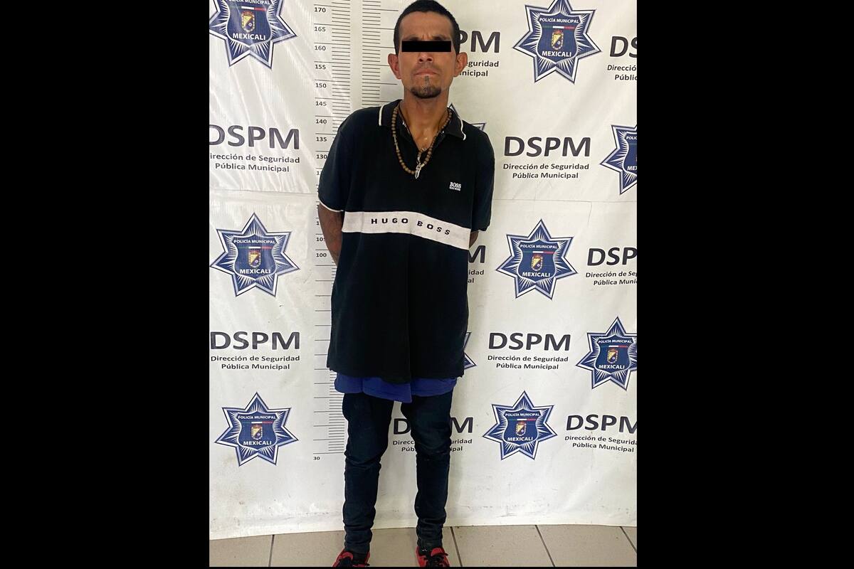 Detienen a sujeto por violencia familiar y amenazas
