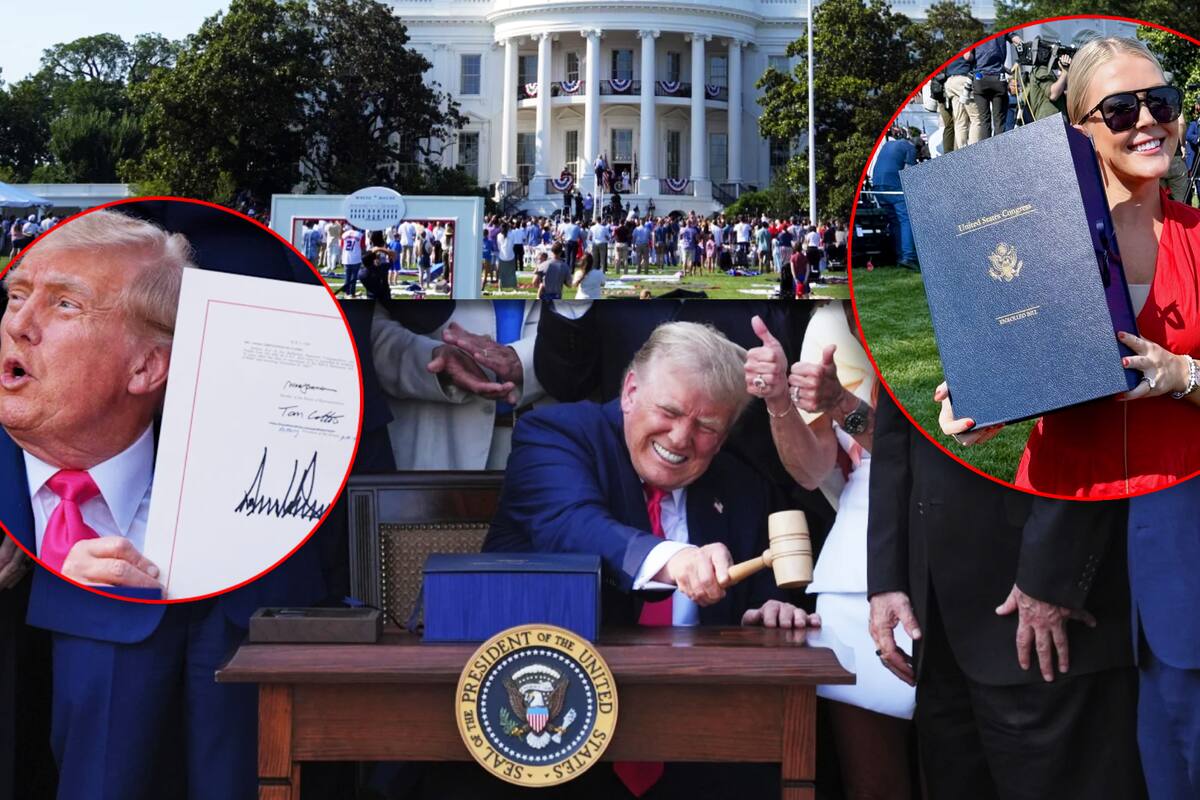 Trump firma su “gran, hermoso proyecto de ley” en el Día de la Independencia: “Estamos ganando como nunca antes”