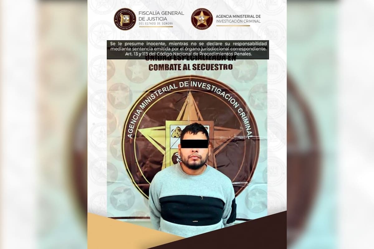 FGJE Sonora formula imputación contra presunto implicado en el secuestro de una mujer en la colonia Altares, al sur de Hermosillo
