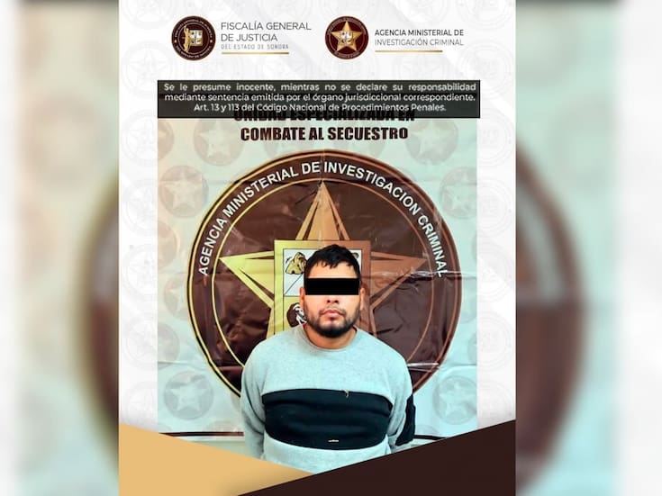 FGJE Sonora formula imputación contra presunto implicado en el secuestro de una mujer en la colonia Altares, al sur de Hermosillo