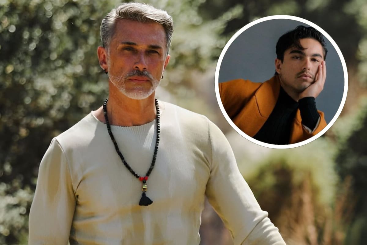 Sergio Mayer sale en defensa de su hijo tras ser criticado por usar ropa femenina