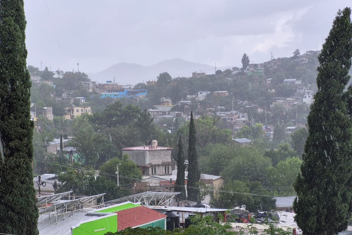 Un frente frío llega a Nogales el 22 de septiembre con lluvias, granizo y bajas temperaturas, según Protección Civil