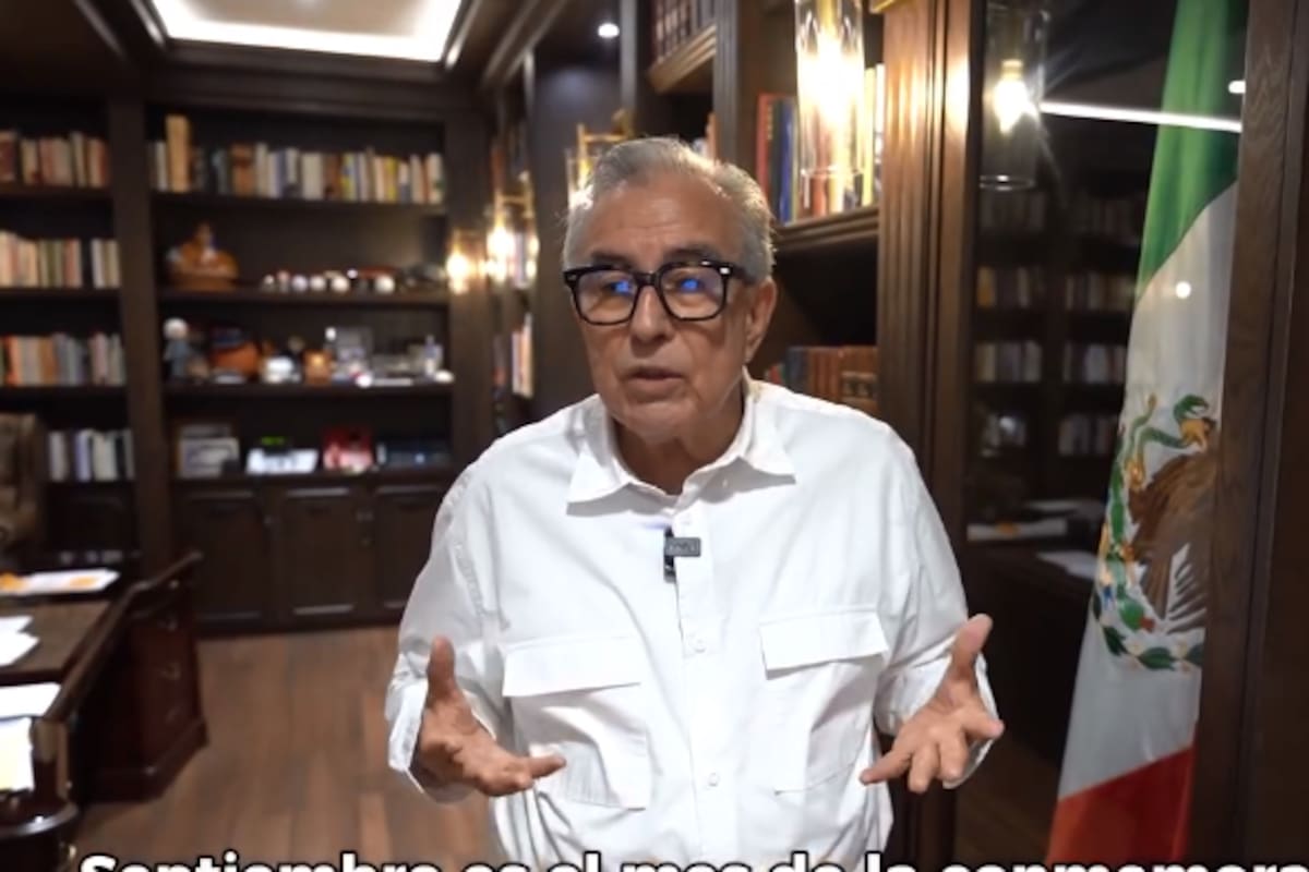 Rubén Rocha Moya anuncia cancelación del grito de Independencia en Culiacán