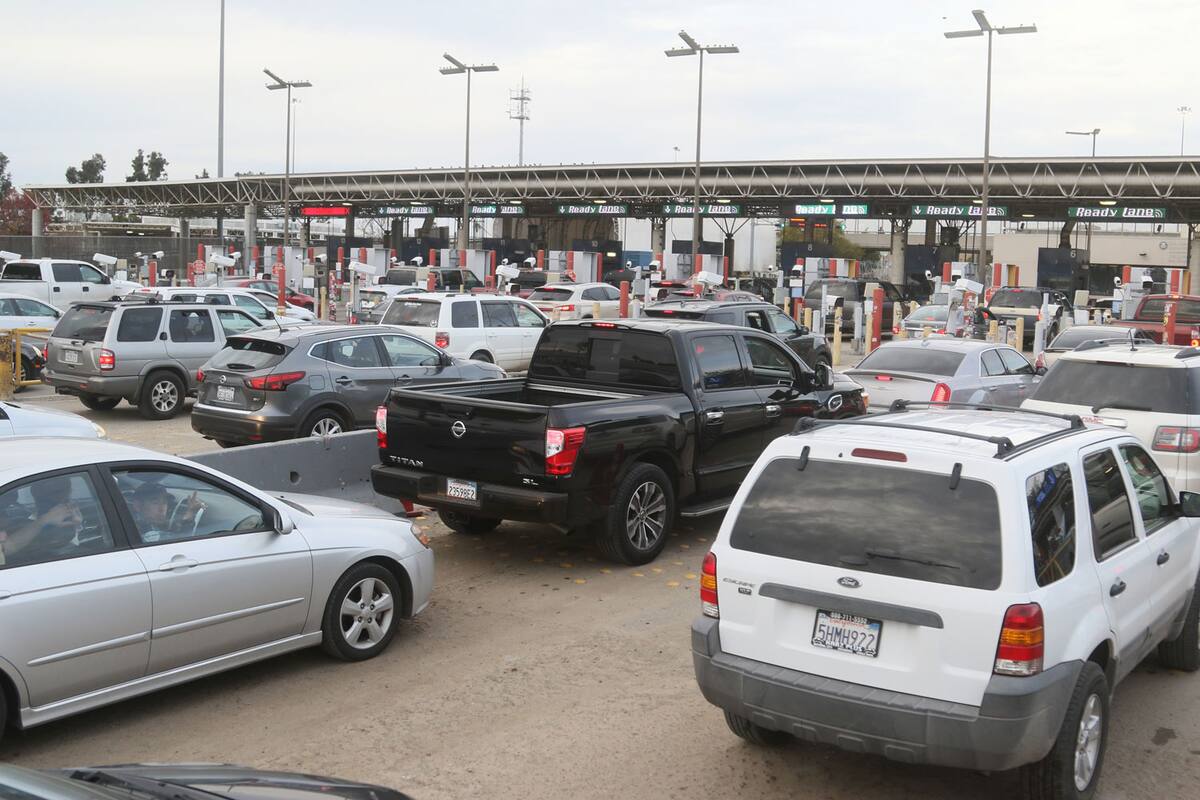 Incluye Plan Nacional de Infraestructura construcción de Garita de Otay II