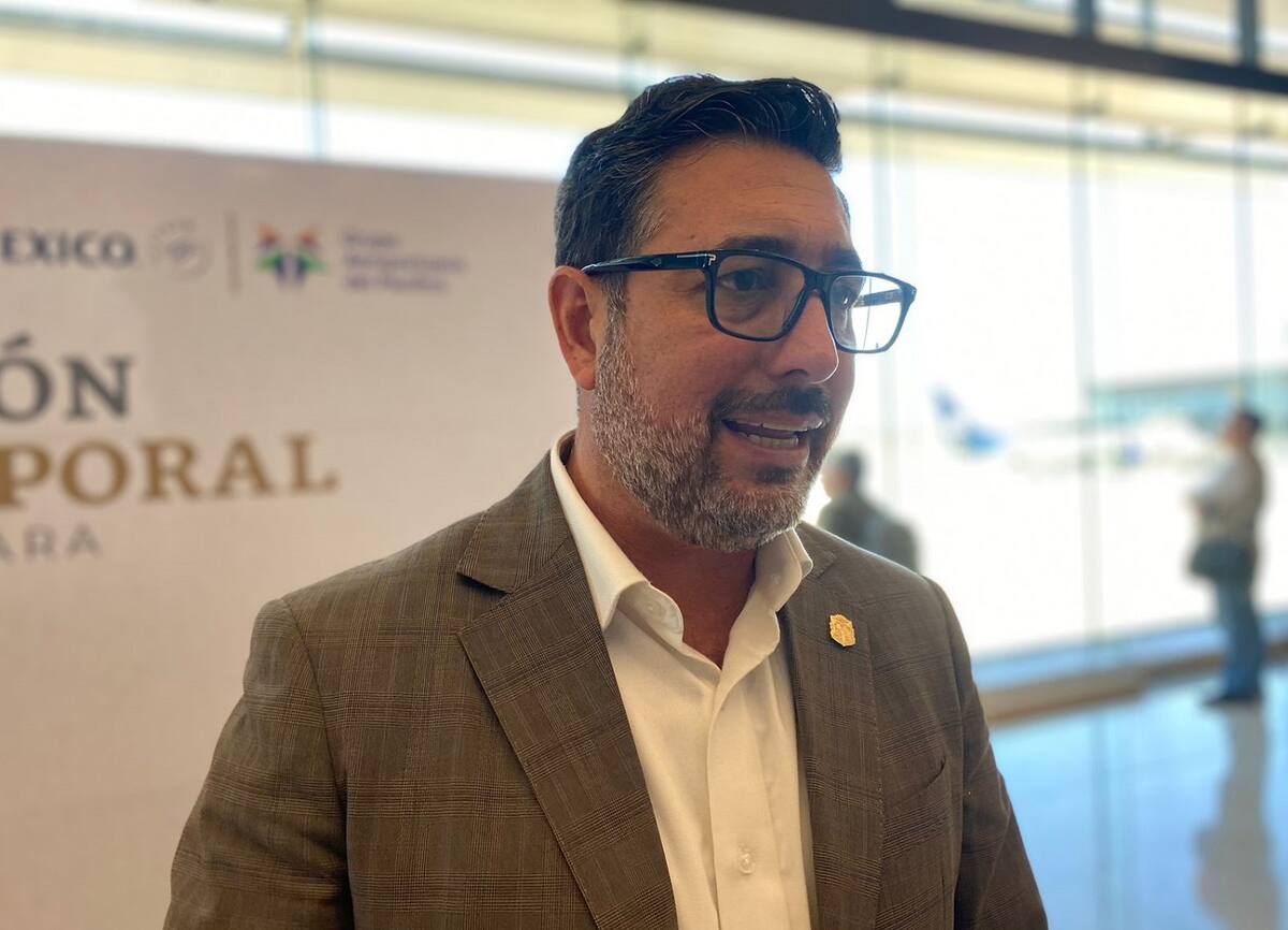 Miguel Aguiñiga Rodríguez, titular de la Secretaría de Turismo del Estado.