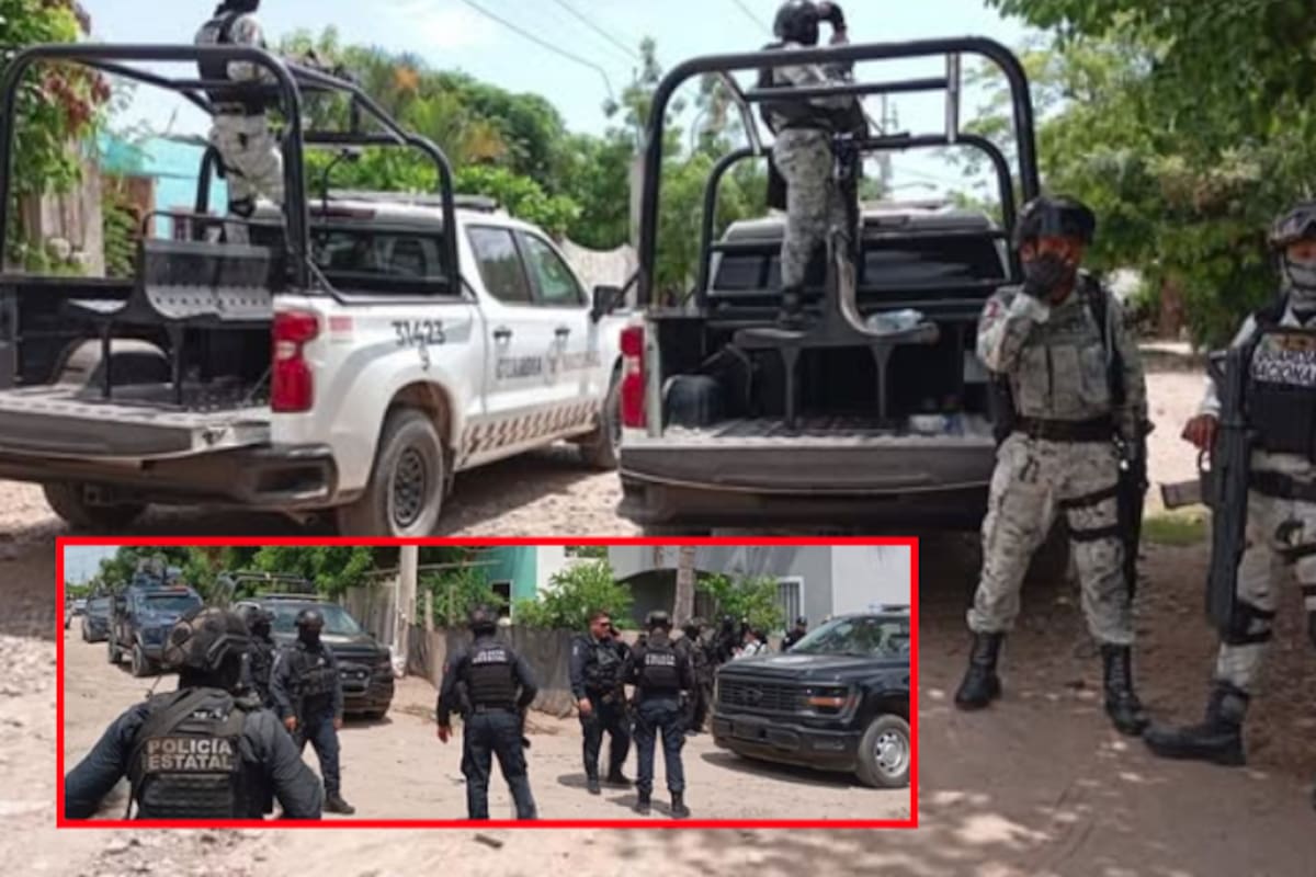 Despliegue de seguridad en Navolato: rescatan a dos hombres secuestrados tras operativo interinstitucional