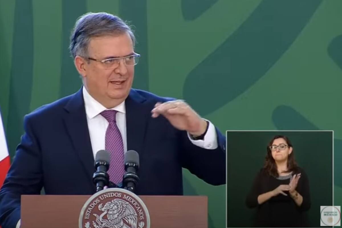 Mañanera de AMLO: Un total de mil 300 rusos y ucranianos están en la frontera Norte de México o ya cruzaron a EU: Ebrard