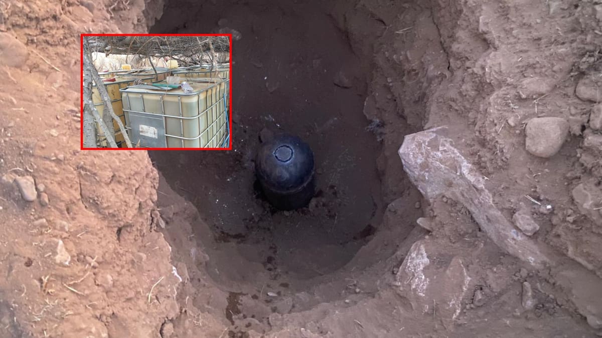 Toma clandestina detectada en Guaymas, Sonora / Especial