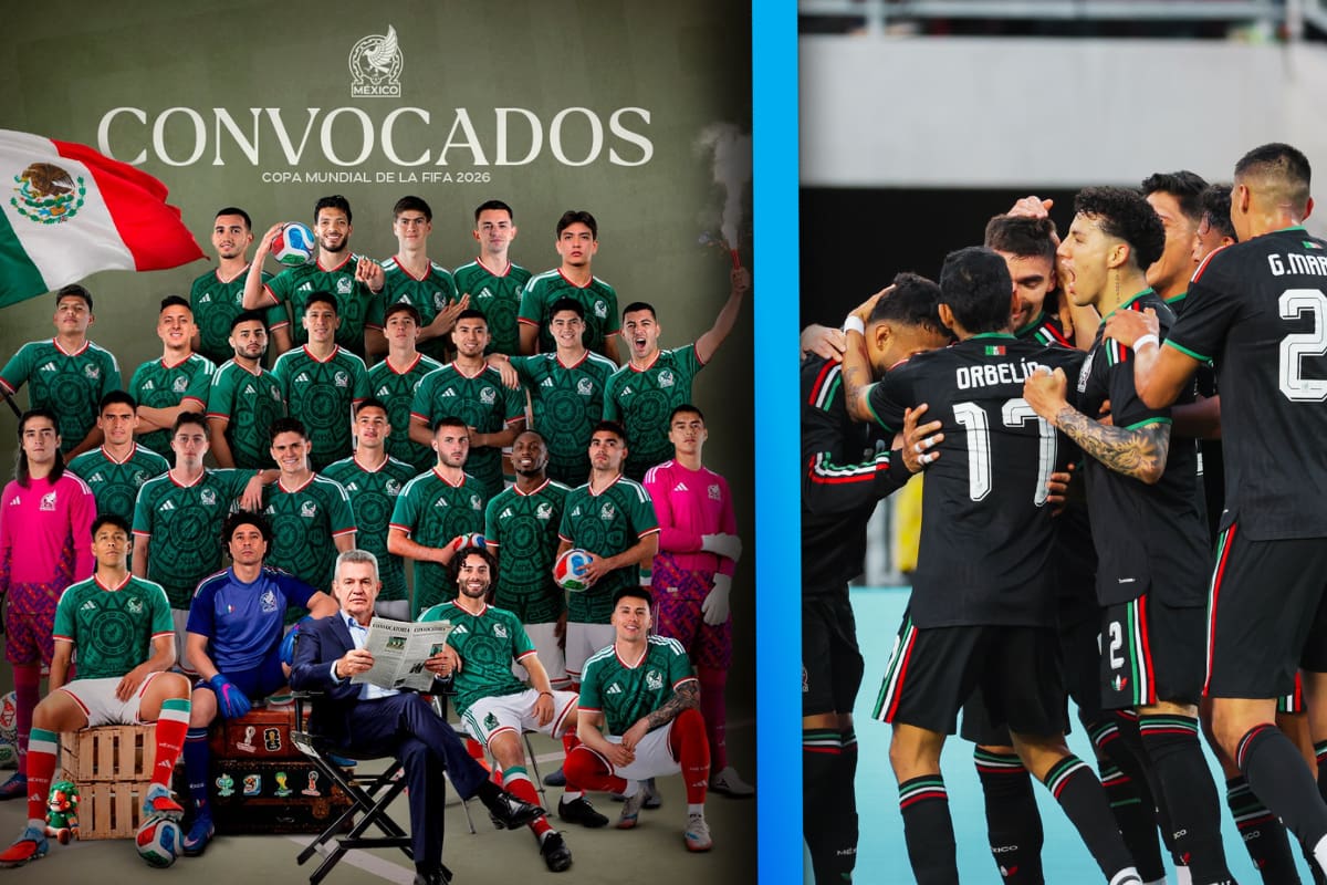 ¿Qué dorsales usarán los jugadores de México en la Copa del Mundo 2026?