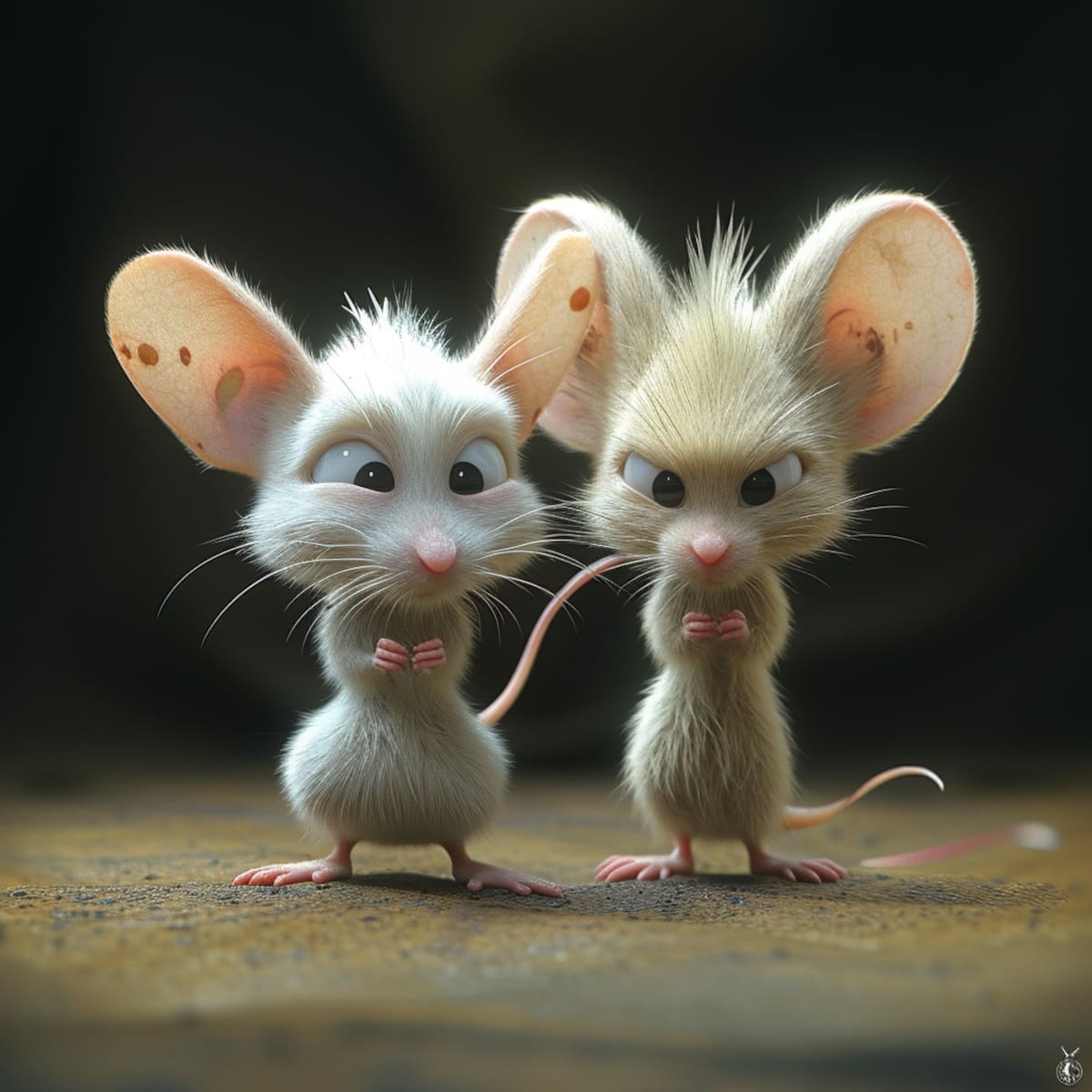 ¿Cómo serían en la vida real? La inteligencia artificial revela su interpretación visual de Pinky y Cerebro, los intrépidos roedores de Animaniacs.
