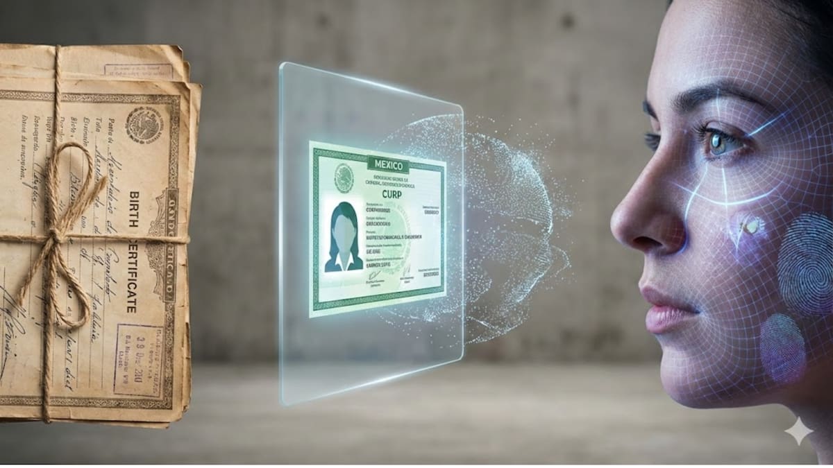 Del acta de nacimiento al rostro digital: cómo México está cambiando la forma de identificarte, qué es la CURP biométrica y qué trámites podría reemplazar
