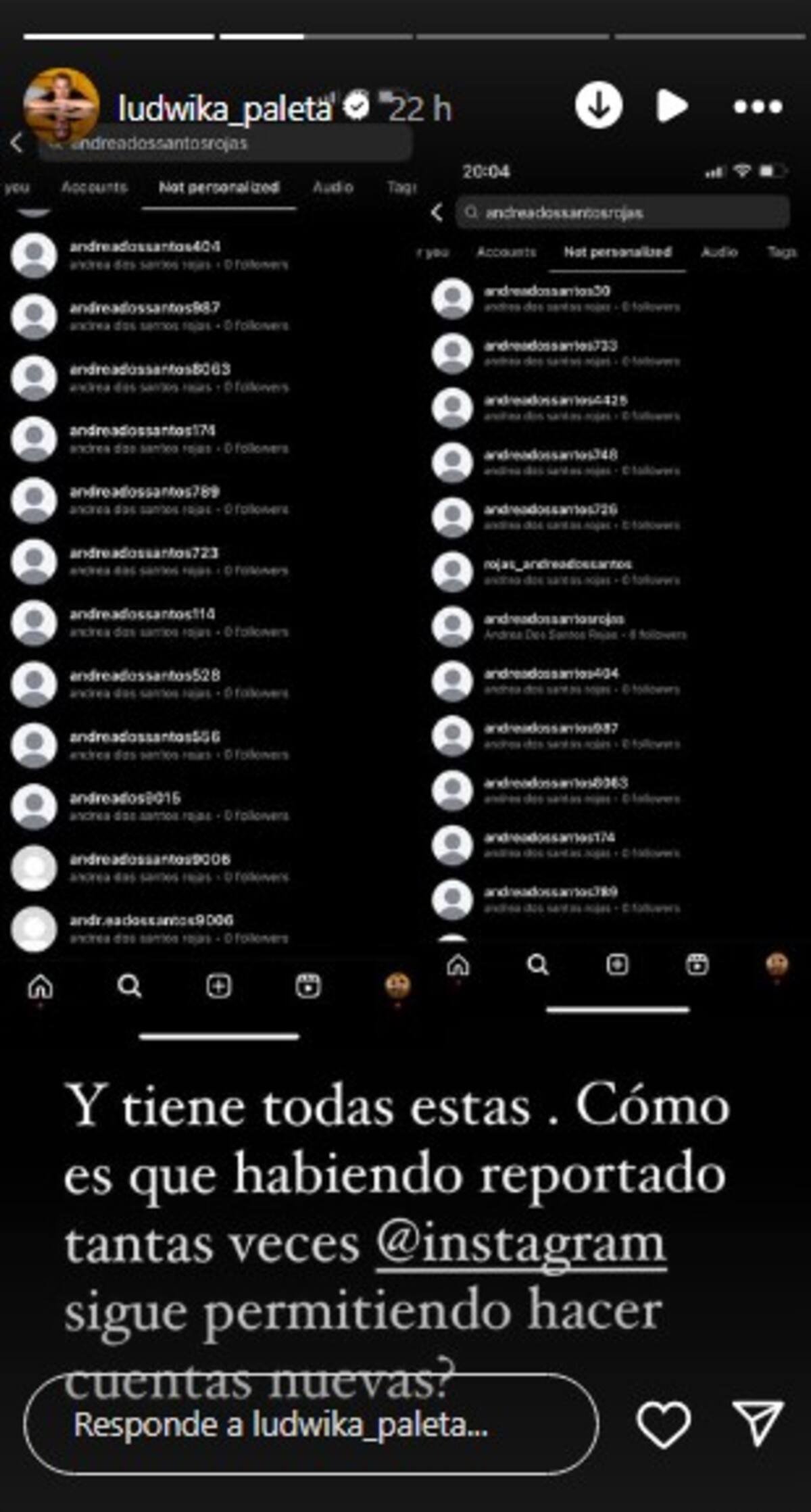 Ludwika Paleta denuncia amenazas en redes sociales / Instagram: @ludwika_paleta