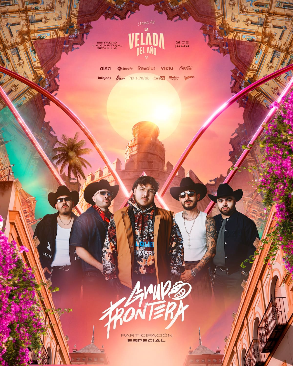 Grupo Frontera confirmado para la Velada del Año V / Cuenta de X: @infoLaVelada