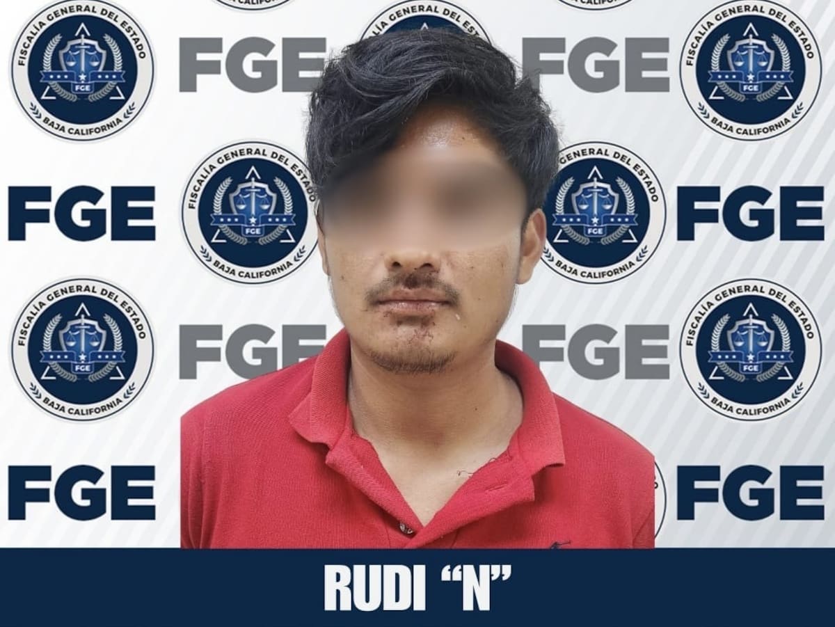 Rudi “N” fue vinculado a proceso y quedó en prisión preventiva por presuntamente golpear con un bate a un hombre en Camalú.
Foto: Cortesía.