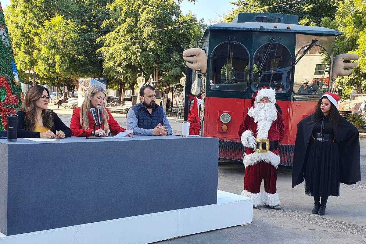 Hermosillo: Invitan al encendido del árbol navideño en la Plaza Zaragoza
