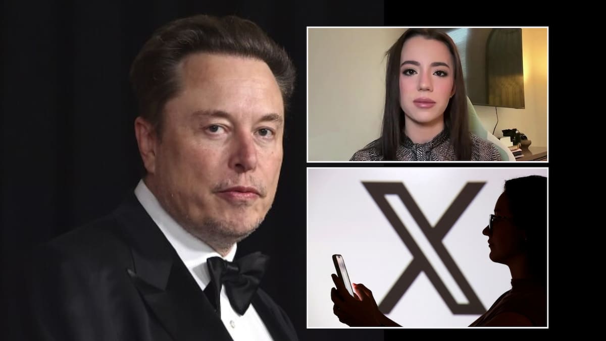 Ashley St Clair es una influencer y autora conservadora, madre de uno de los hijos de Elon Musk. Foto: Reuters, AP y BBC