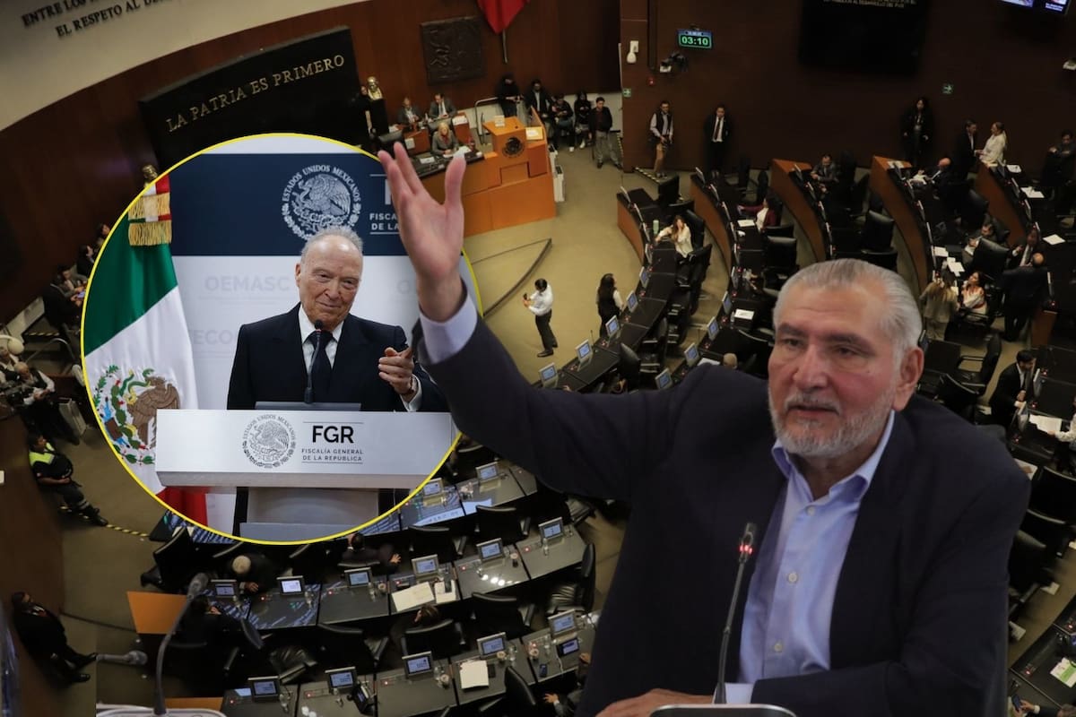 Ante la renuncia de Alejandro Gertz Manero, Adán Augusto López niega existencia de operación política en el Senado y detalla cómo fue que recibieron la carta