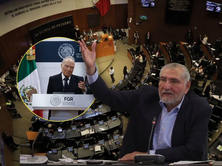 Ante la renuncia de Alejandro Gertz Manero, Adán Augusto López niega existencia de operación política en el Senado y detalla cómo fue que recibieron la carta