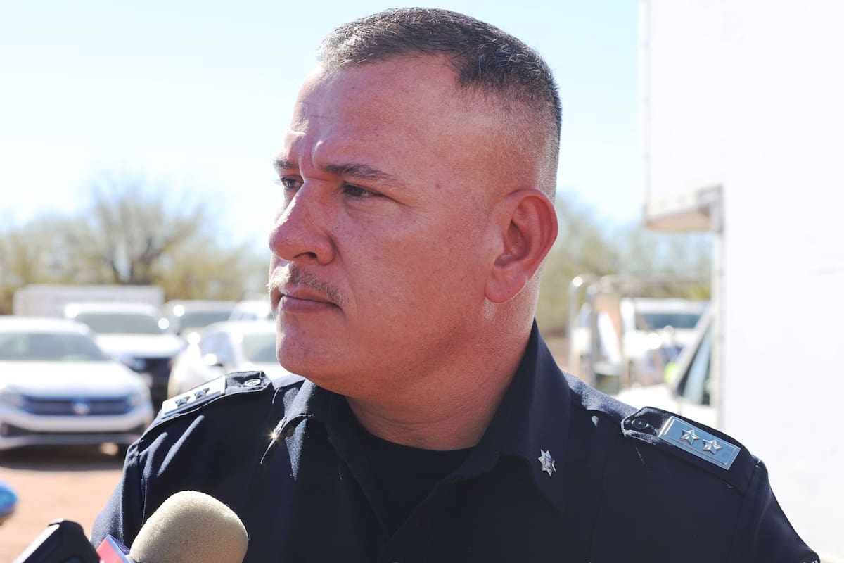 Jesús Alonso Durón Montaño, comisario en jefe de la Policía Municipal.FOTO: Julian Ortega