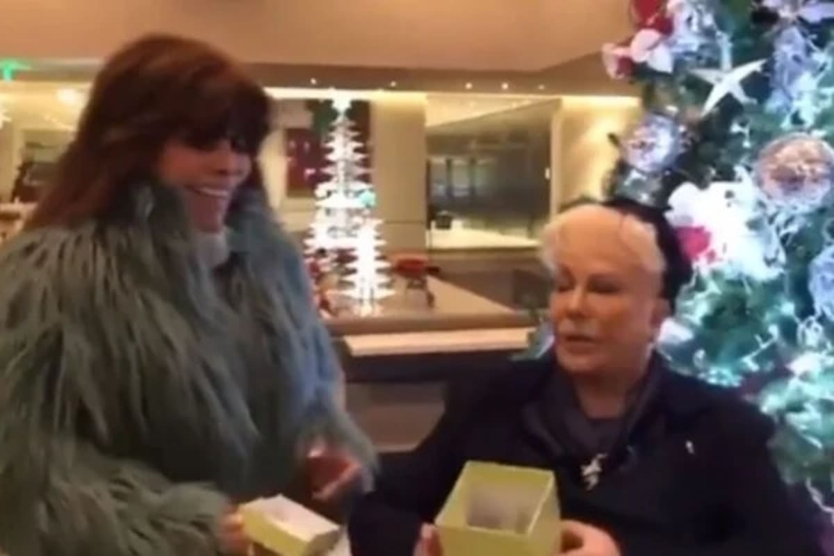 Yolanda Andrade comparte emotivo video de Verónica Castro y su madre
