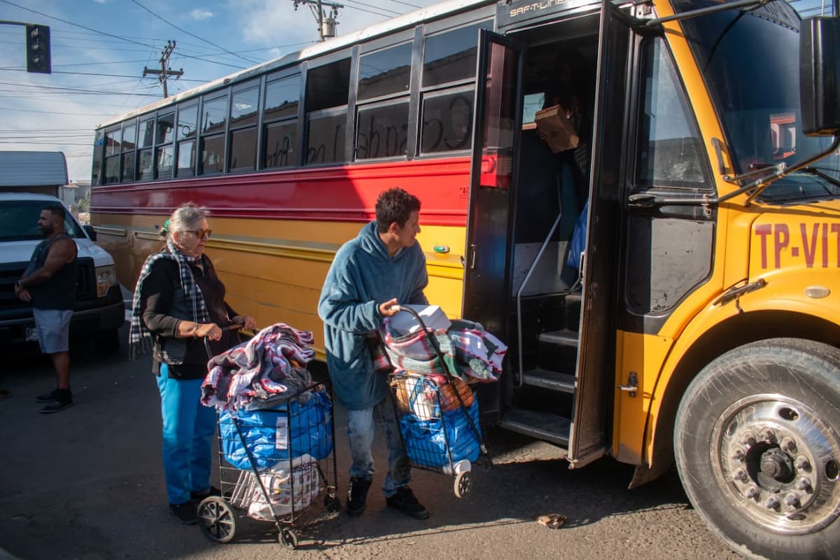 Las familias favorecidas proviene de colonias ubicadas en la periferia de la ciudad. Foto: Border Zoom