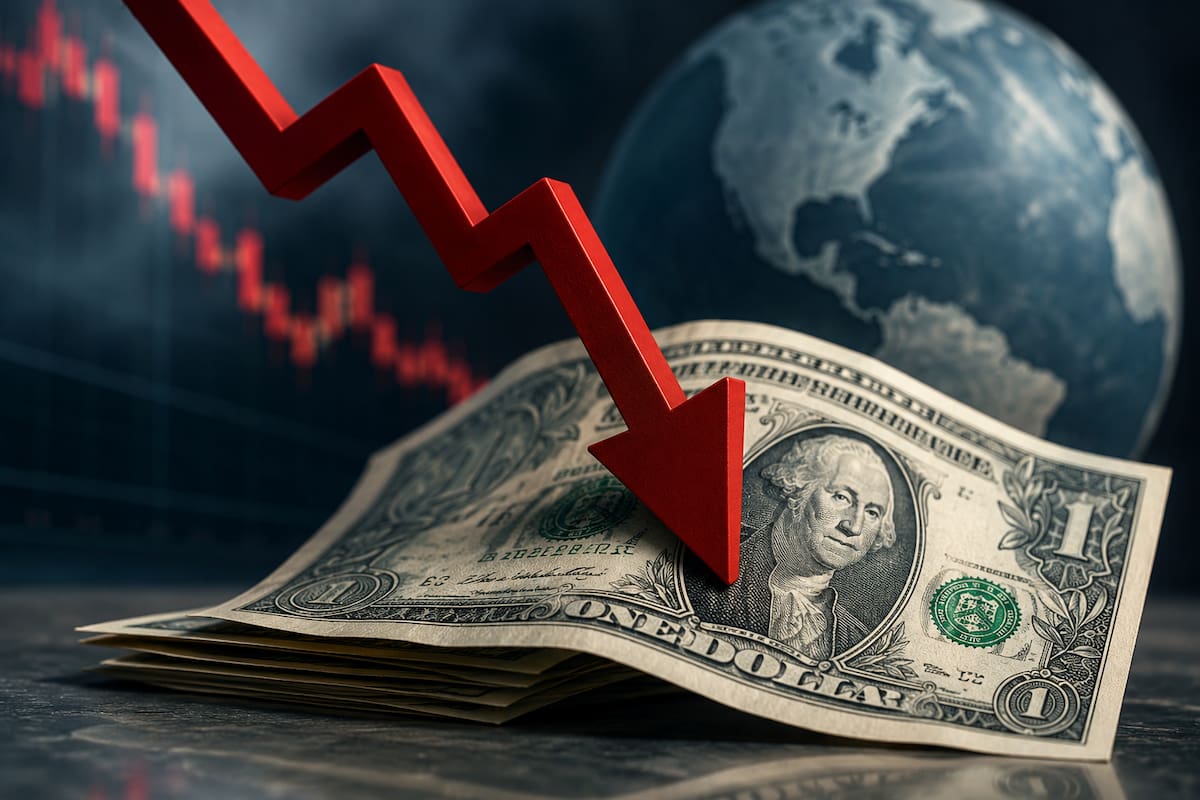 Dólar se ‘derrumba’ frente a principales divisas tras reportes de tregua entre EEUU e Irán, pero la volatilidad sigue en los mercados
