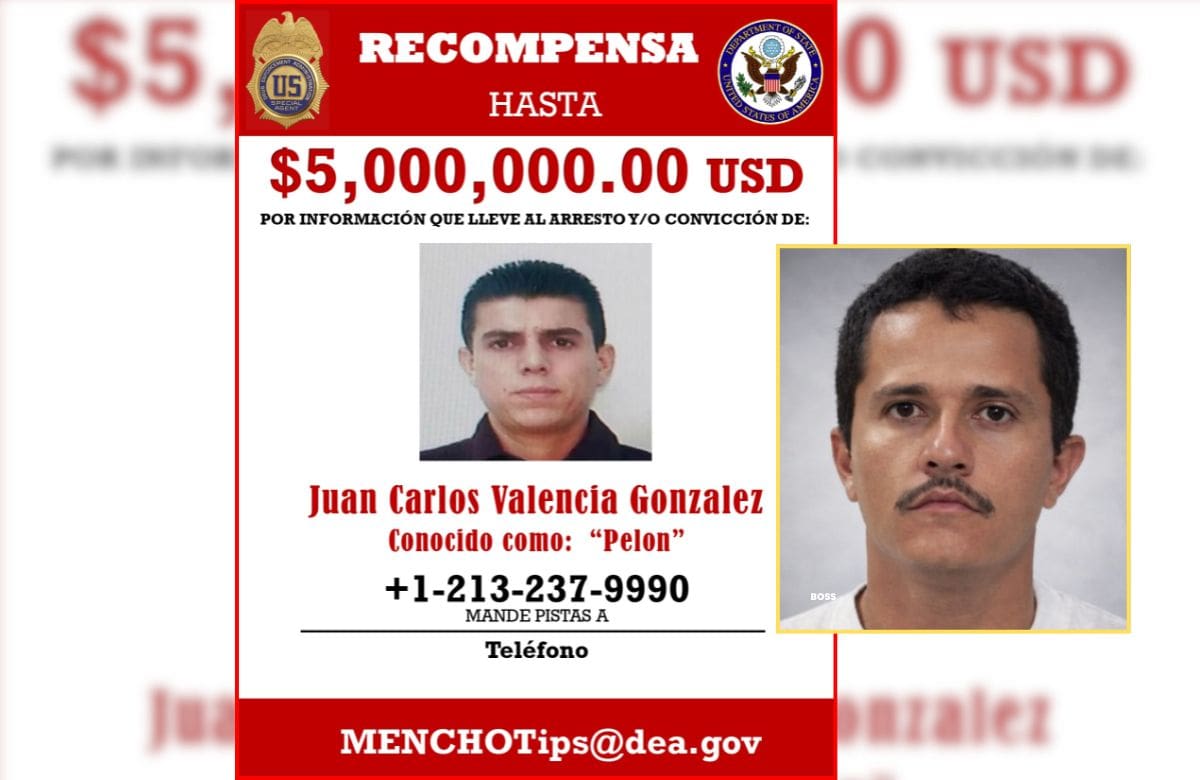 Juan Carlos Valencia González, alias “El 03” o “El Pelón”, fue identificado por autoridades de EEUU como nuevo líder del CJNG tras la muerte de “El Mencho”. | Foto: Especial