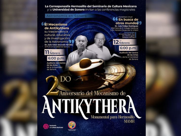 Descubre el Mecanismo Antikythera en Unison: dos conferencias explican su importancia histórica y científica