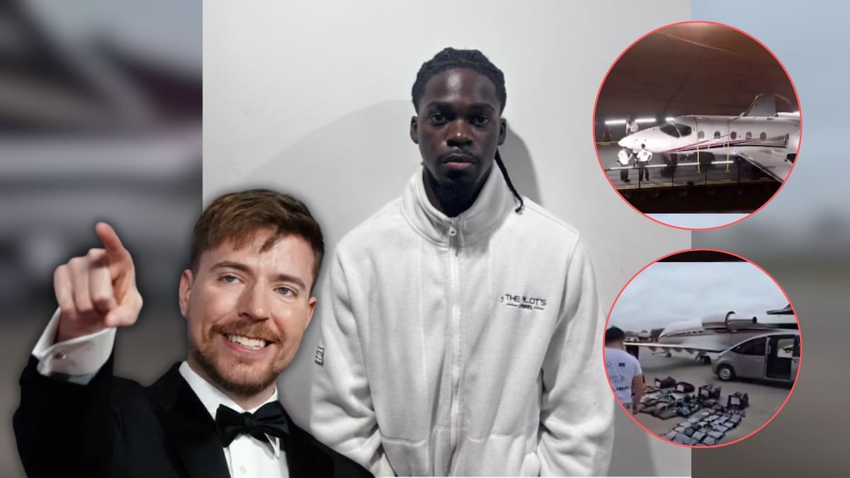Ganó un avión de 2.4 millones de dólares en un concurso de MrBeast y meses después terminó detenido en Paraguay durante un operativo por 267 kilos de marihuana