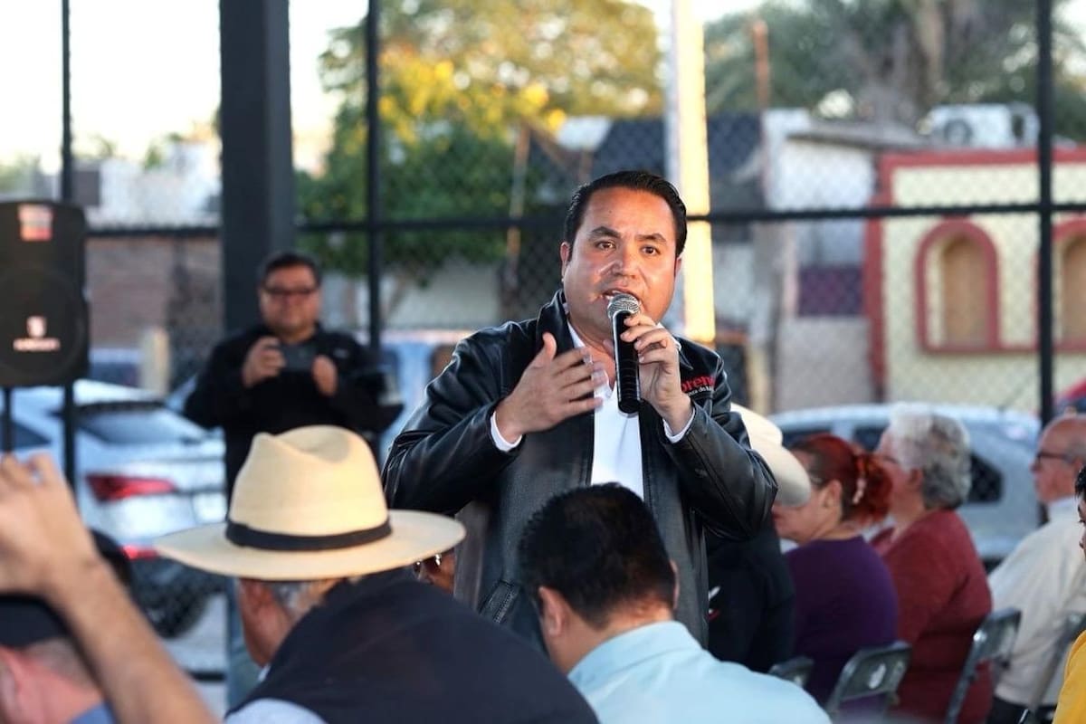 Reafirma senador Aguilar compromiso de la 4T en Hermosillo
