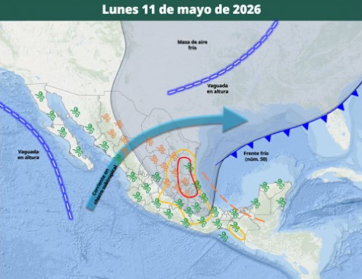 Foto: Sistema Meterológico Nacional-Conagua.