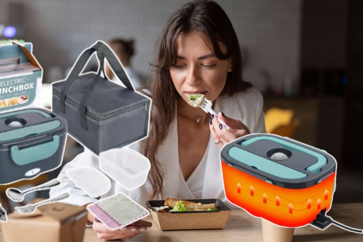 Mercado Libre rebaja un 42% la lonchera eléctrica portátil Aiyinsmart de 60W, permitiendo a los trabajadores calentar su comida en la oficina o coche en 20 minutos sin usar microondas comunes