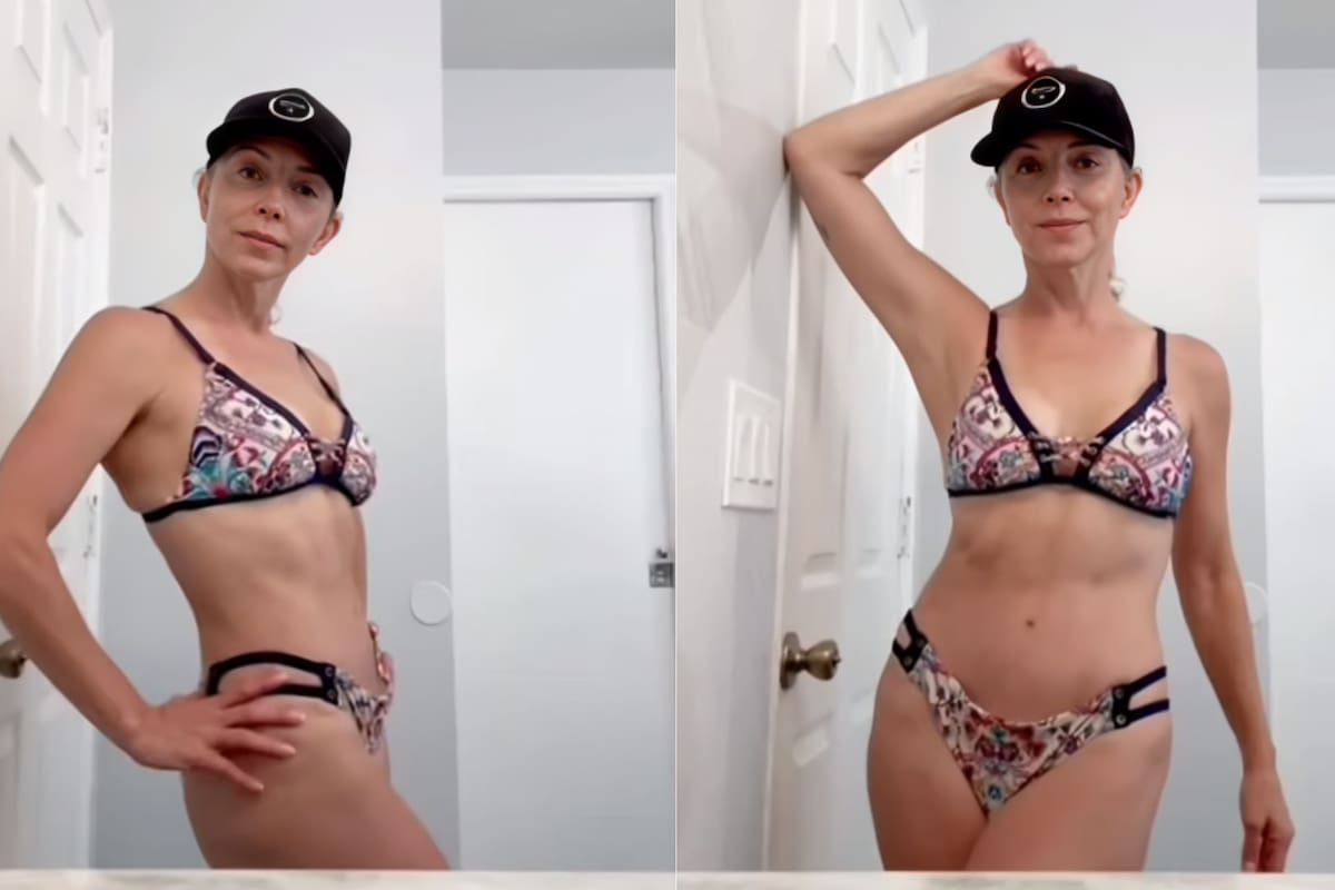 Laura Flores presume su figura tras ruptura con Lalo Salazar