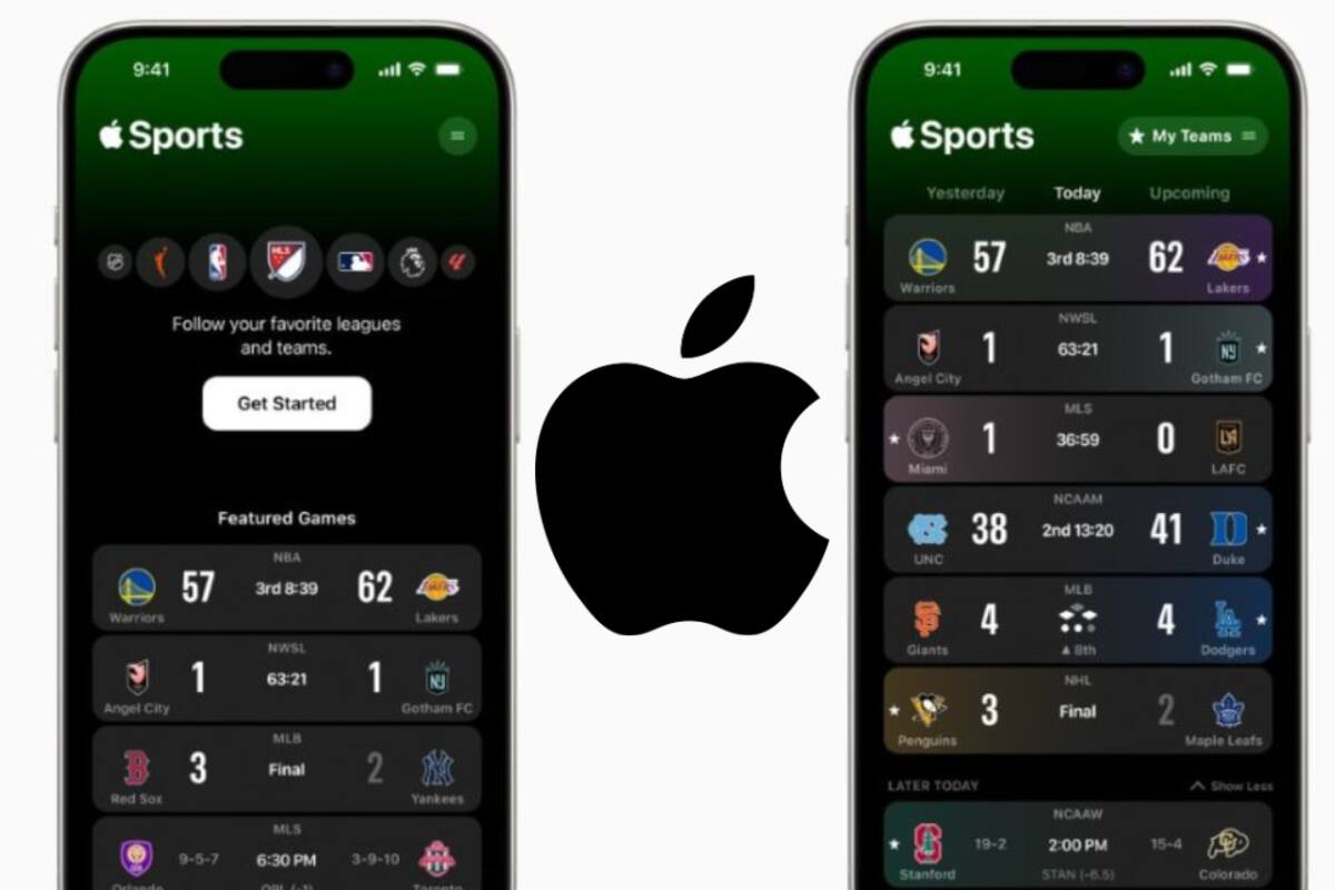 Apple lanza la nueva app ‘Apple Sports’ para competir en el entretenimiento deportivo