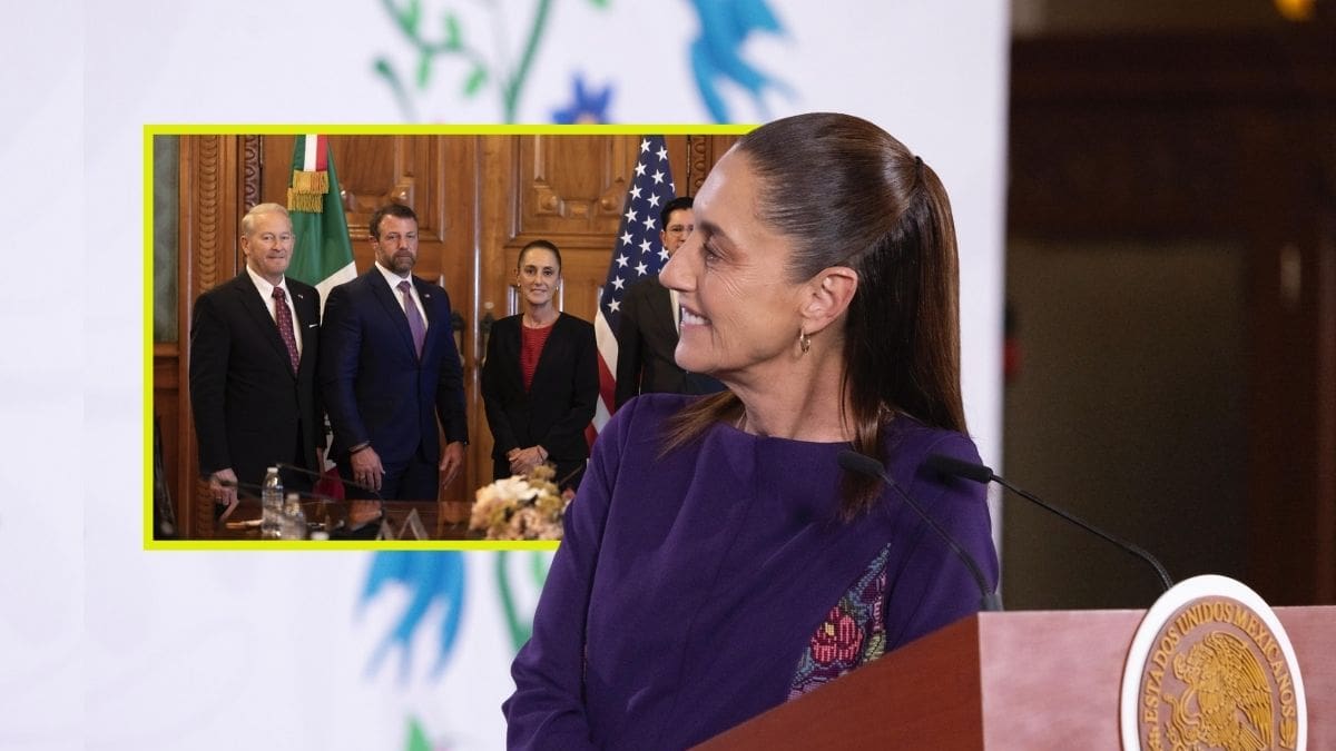 Sheinbaum afirma que la colaboración con EEUU sin subordinación “quedó clara” en su reunión con Markwayne Mullin, secretario de seguridad de EEUU: “Las operaciones conjuntas en territorio no lo permiten nuestras leyes y constitución”, afirmó