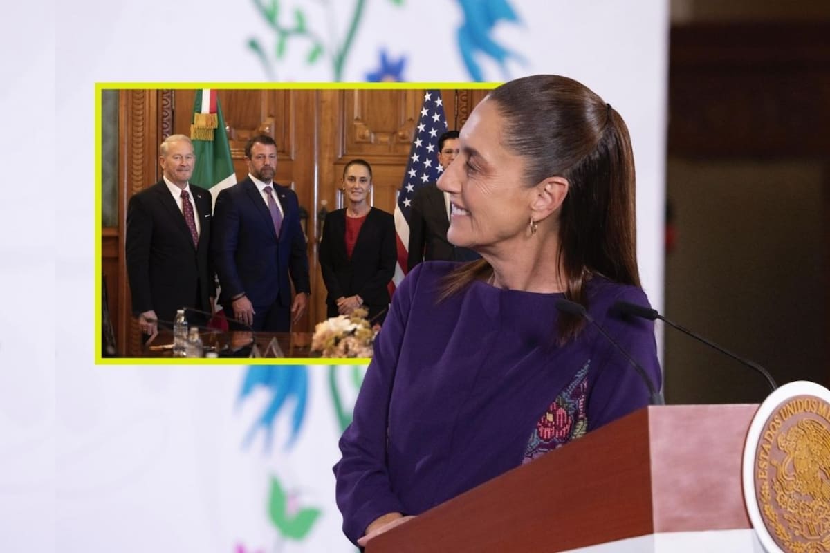 Sheinbaum afirma que la colaboración con EEUU sin subordinación “quedó clara” en su reunión con Markwayne Mullin, secretario de seguridad de EEUU: “Las operaciones conjuntas en territorio no lo permiten nuestras leyes y constitución”, afirmó