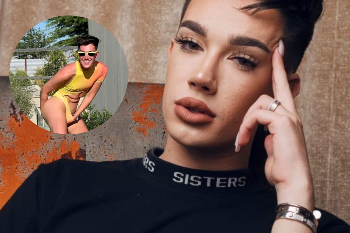 VIRAL: James Charles conocido influencer pierde 80 mil seguidores tras subir foto mostrando cómo oculta sus genitales
