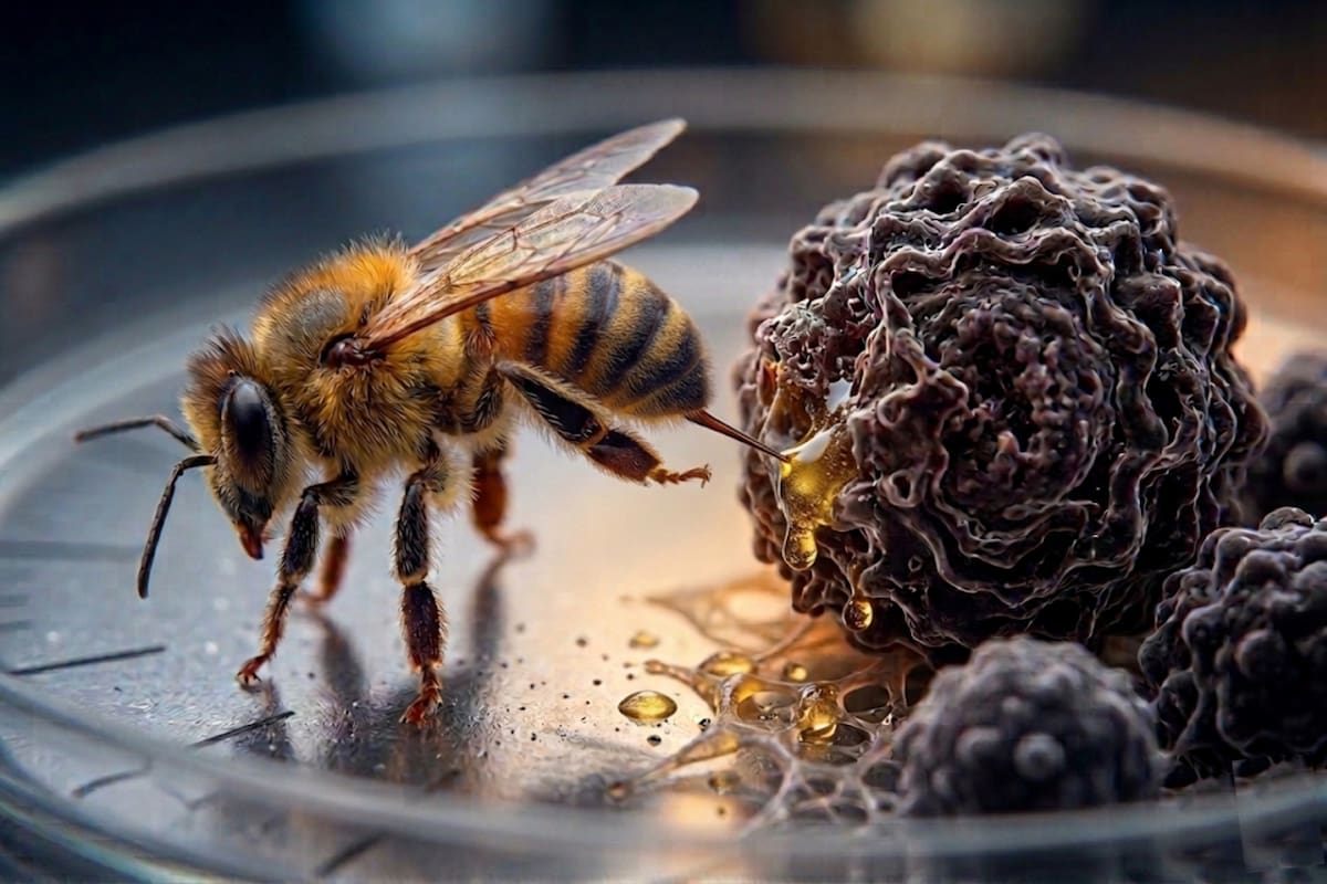 Científicos estudian si el veneno de abeja puede eliminar células de cáncer de mama al perforar su membrana y frenar su crecimiento, tras observar efectos en pruebas de laboratorio