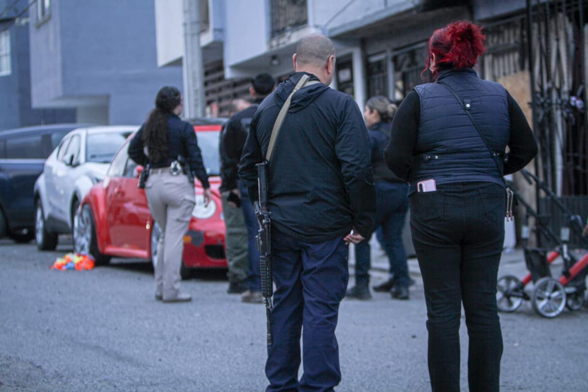 Tiroteo en la colonia Los Lobos deja dos hombres heridos