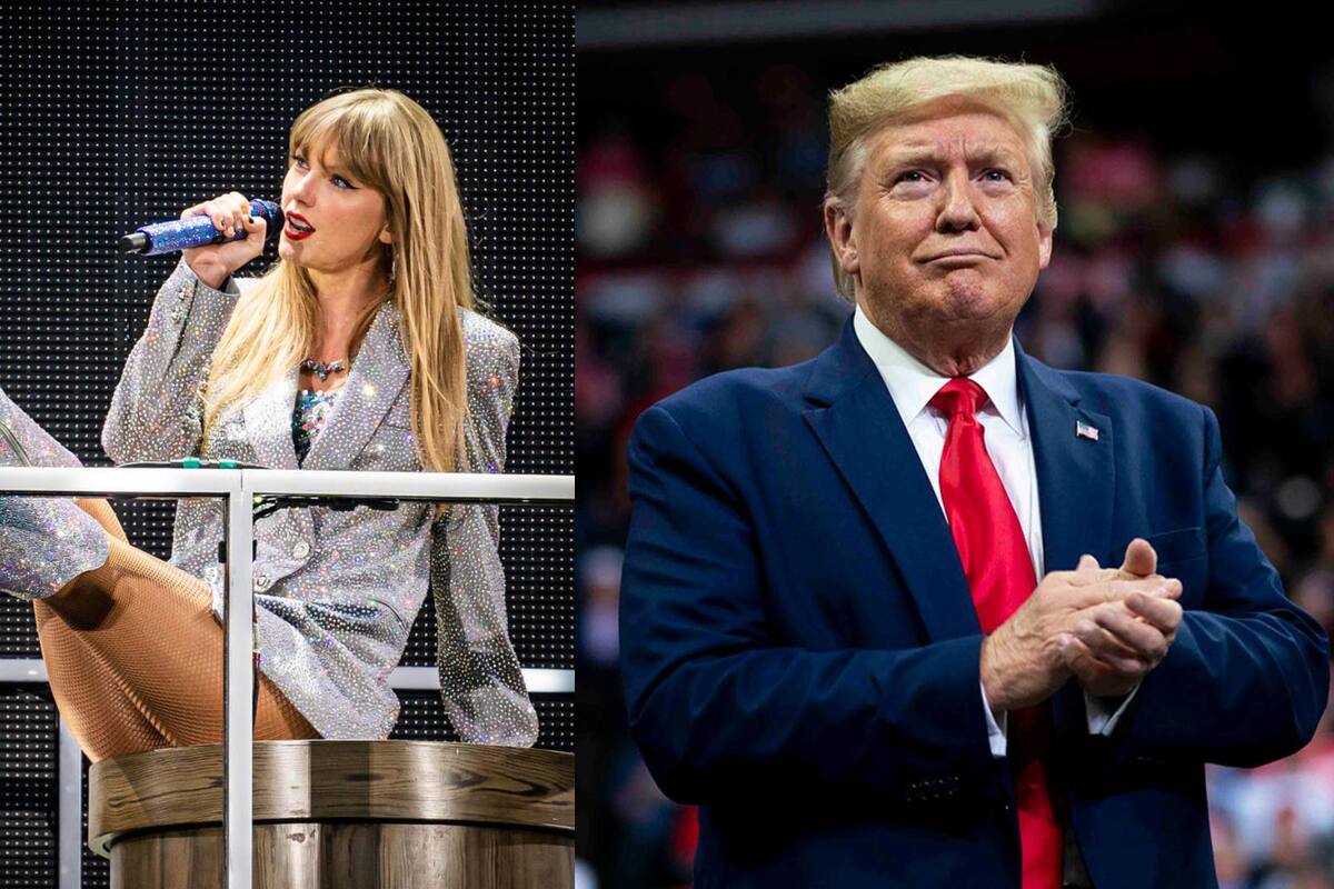 Trump afirma que Taylor Swift "pagará el precio" por apoyar a Harris