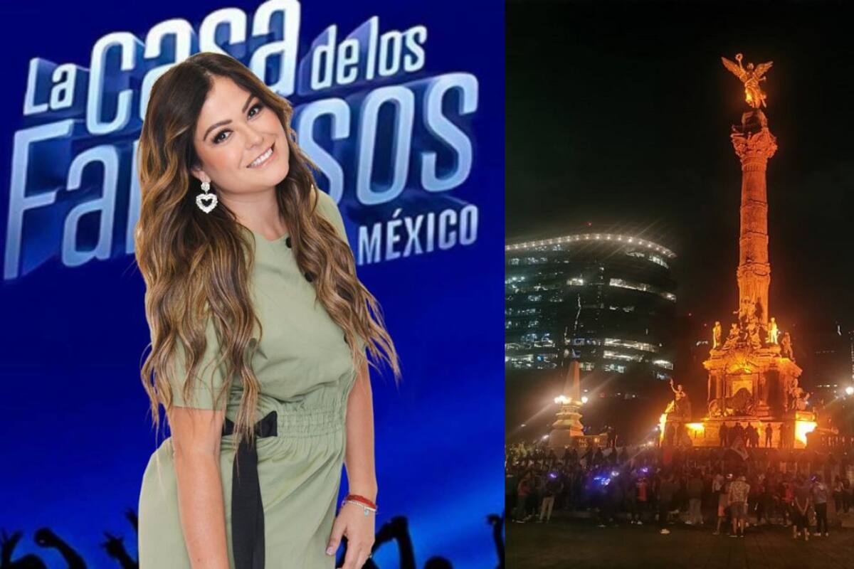 Convocan celebración en el Ángel de la Independencia por la salida de Mariana Echeverría de La Casa de los Famosos México