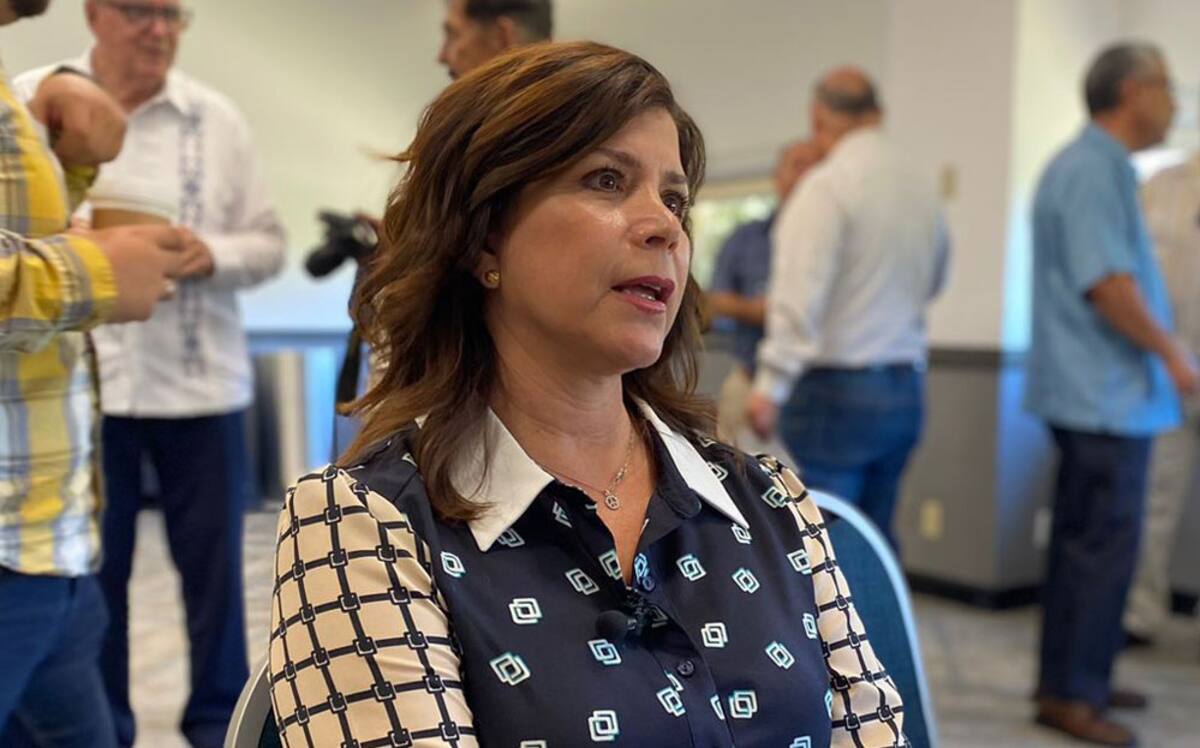 Cristina Hermosillo Ramos, presidenta de la Asociación de Desarrollo Económico e Industrial de Tijuana (Deitac).
