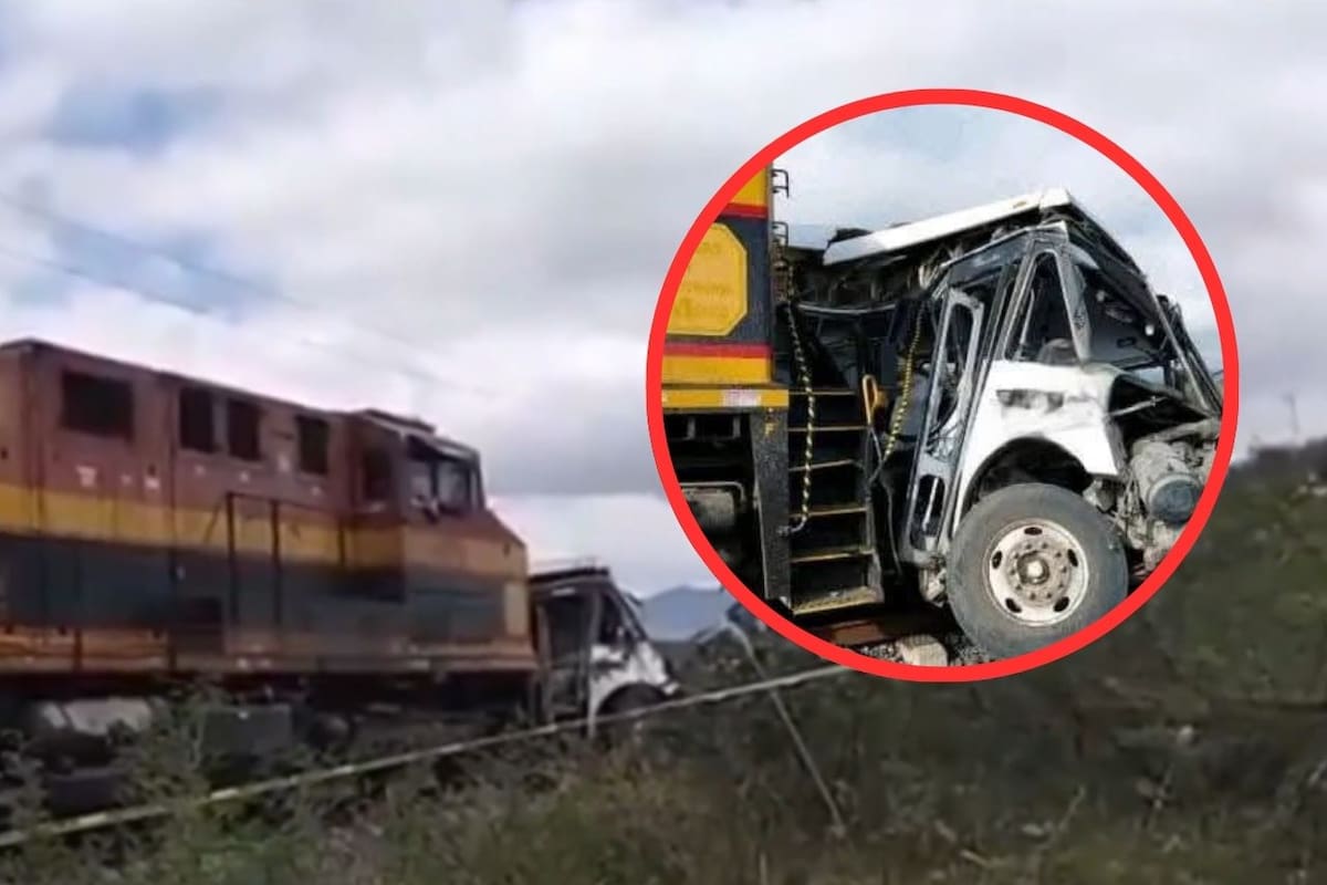 Choque entre tren y autobús deja 5 muertos y 18 heridos en Comonfort, Guanajuato