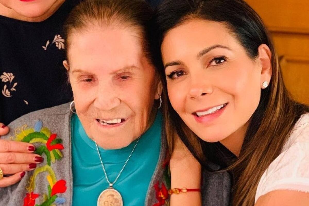 Muere abuelita de Paty Manterola a los 101 años de edad