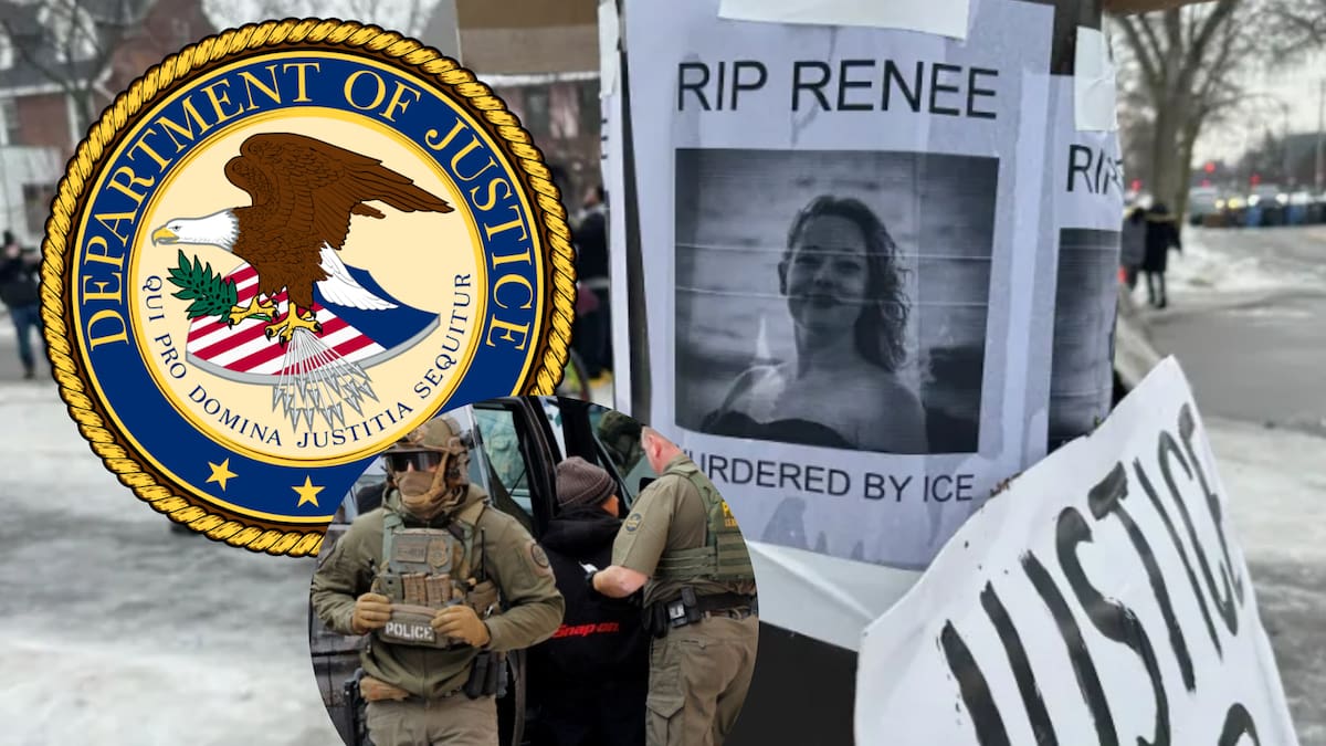 El Departamento de Justicia de EEUU descartó abrir una investigación penal por derechos civiles tras la muerte de Renee Good a manos de un agente de ICE, la decisión provocó renuncias de fiscales y críticas del alcalde de Minneapolis