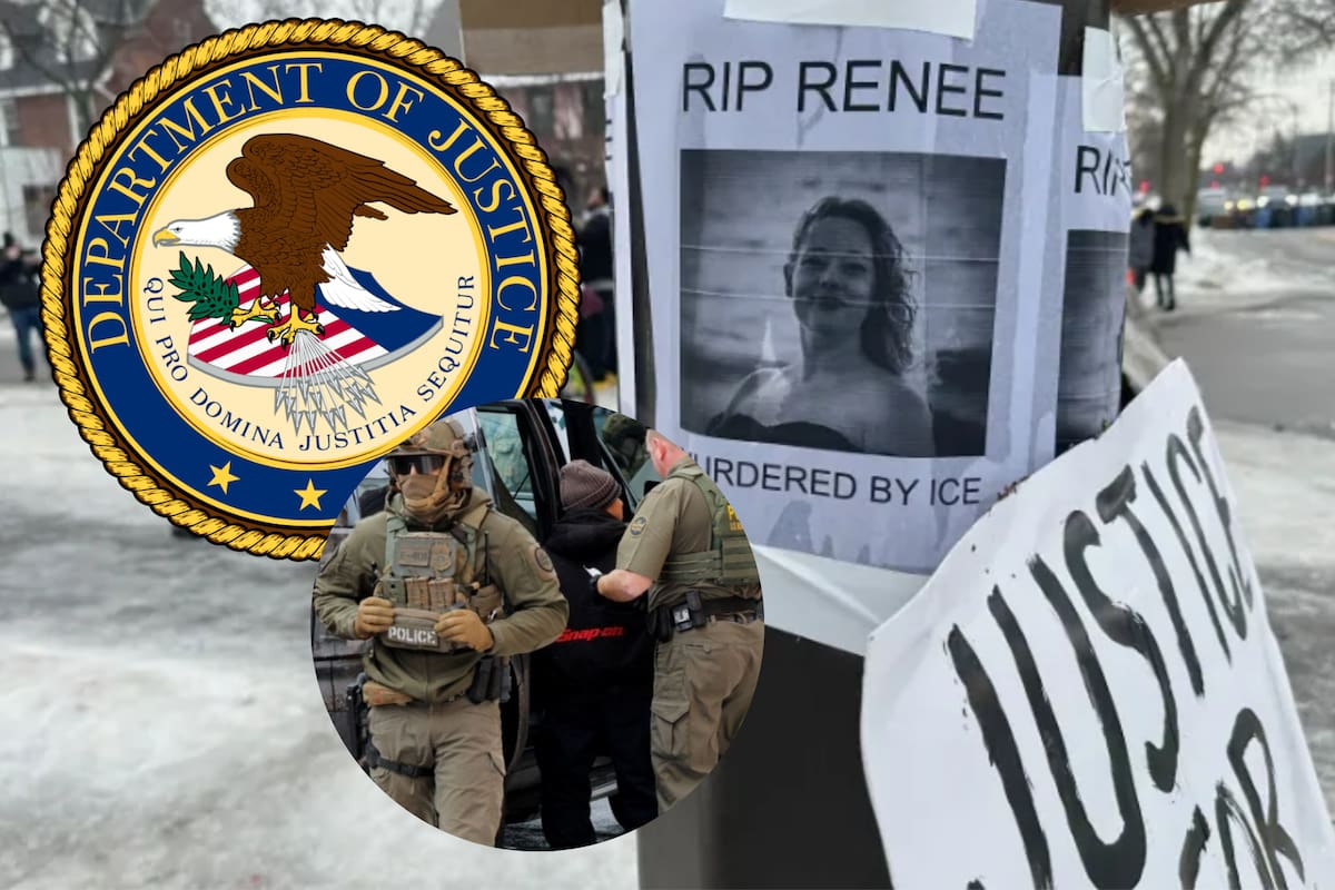 El Departamento de Justicia de EEUU descartó abrir una investigación penal por derechos civiles tras la muerte de Renee Good a manos de un agente de ICE, la decisión provocó renuncias de fiscales y críticas del alcalde de Minneapolis