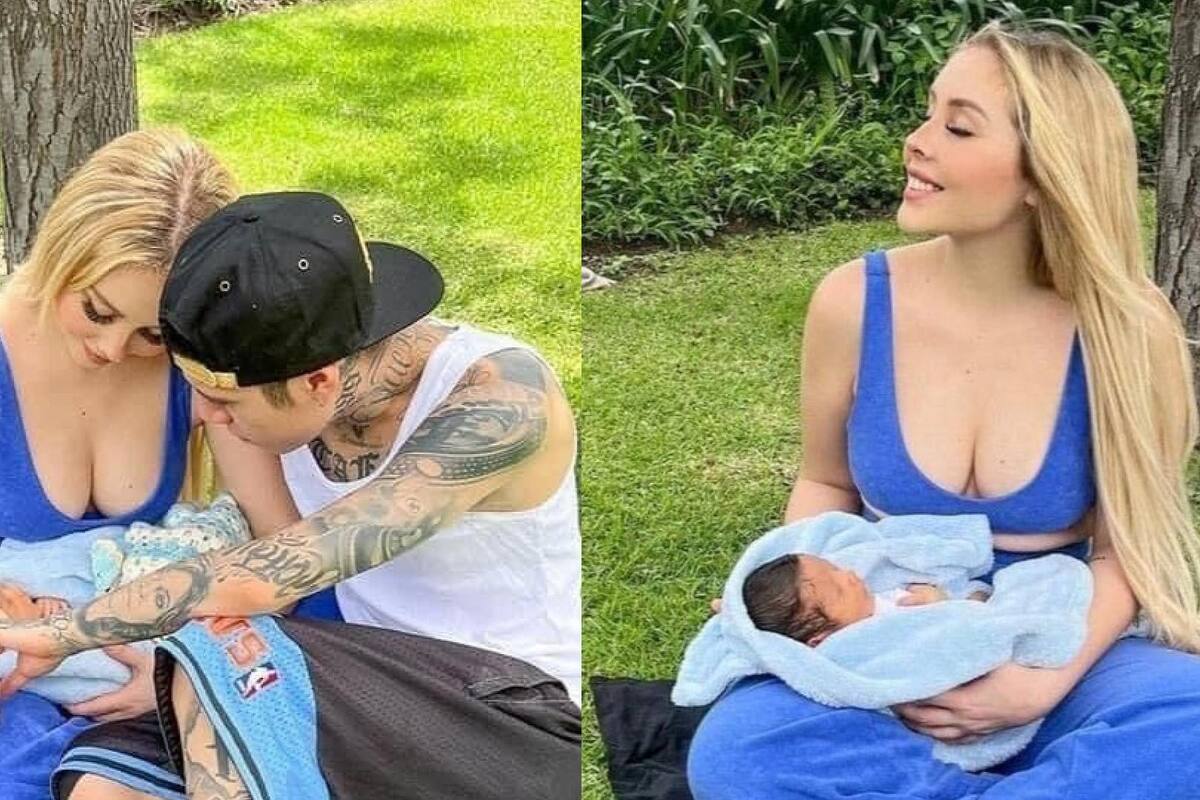 Nació Luka, el hijo de Santa Fe Klan y Maya Nazor