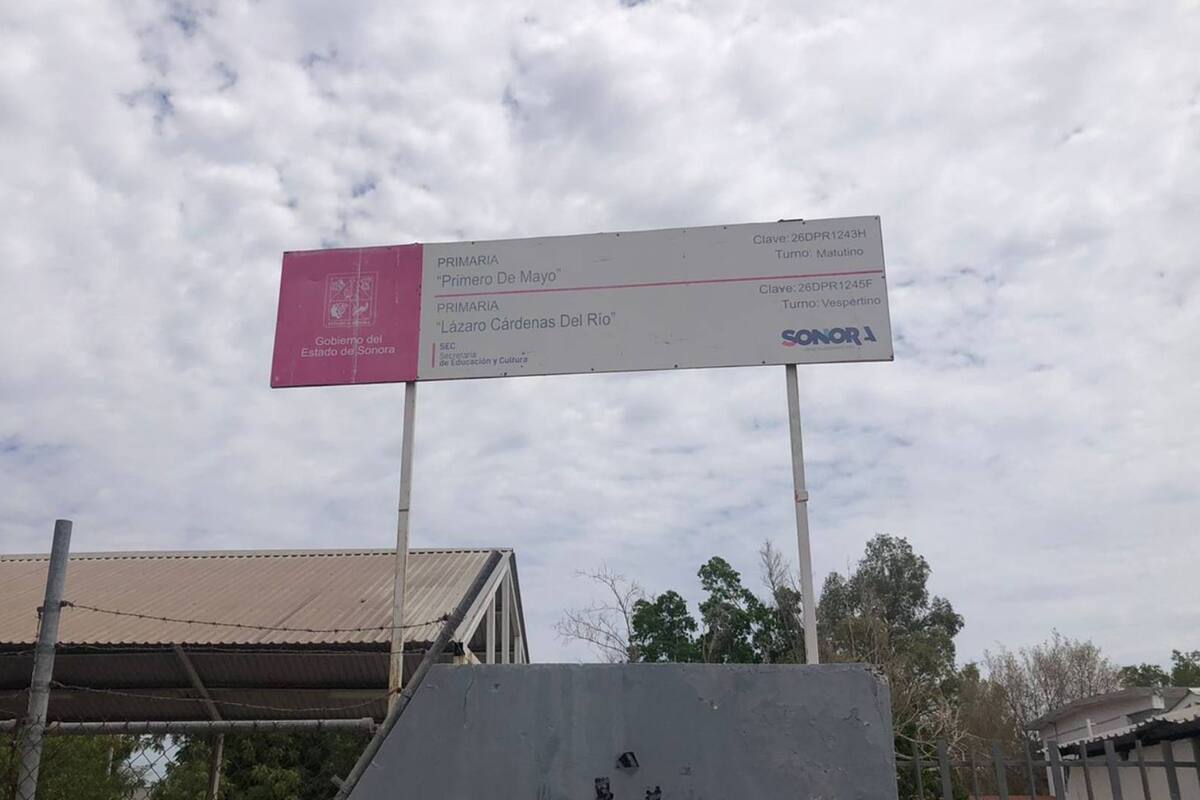 Ciudad Obregón: Suspenden clases en primaria de la colonia Primero de Mayo por brote de Covid